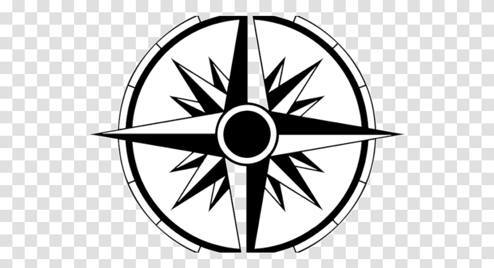 Compass Clipart Four Nautical Free Punto Cardinales En Ingles, Clock Tower, Architecture, Building, Wristwatch Transparent Png