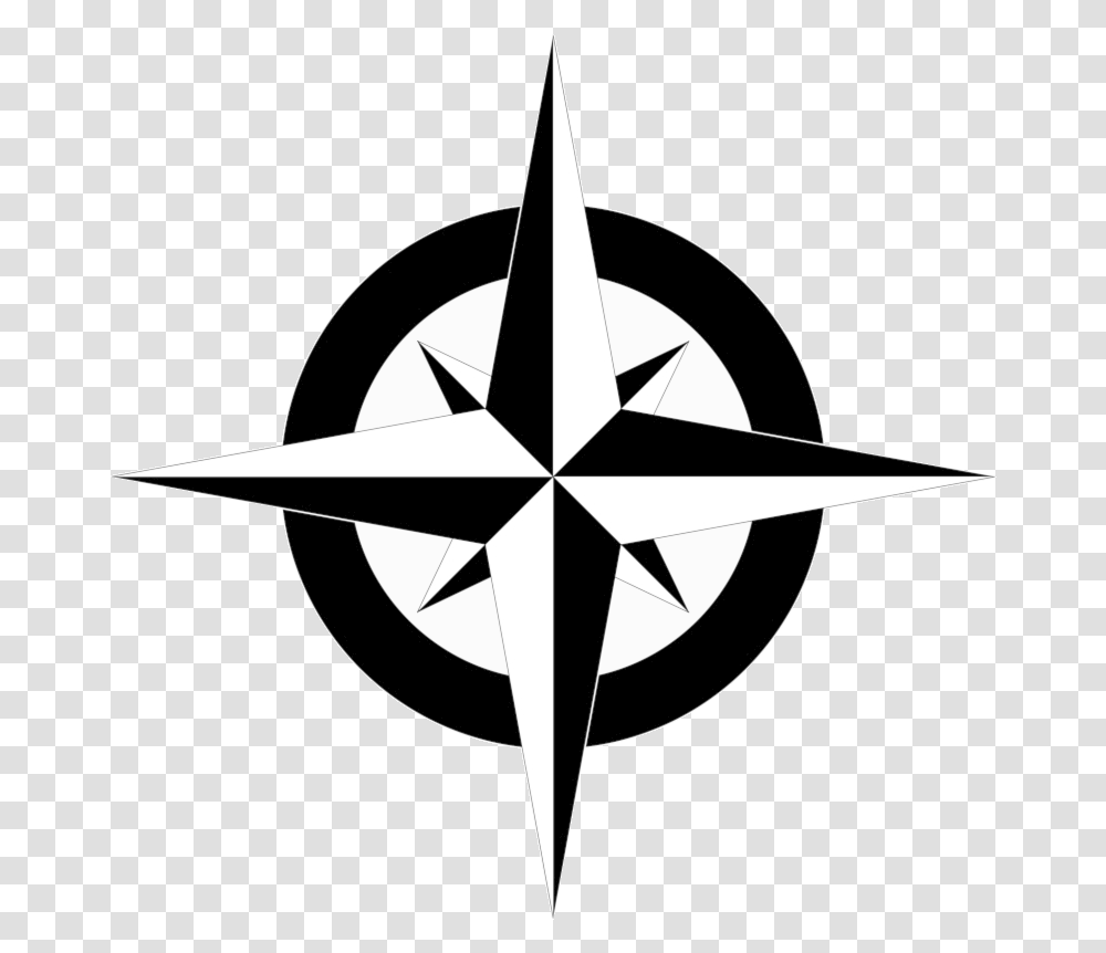 Compass Clipart North Arrow Simple Map Vector South On A Compass, Bow, Lamp Transparent Png