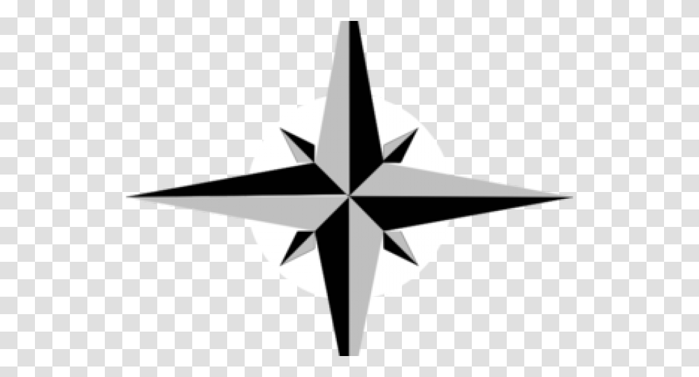 Compass Clipart North Star North Star Compass, Cross Transparent Png