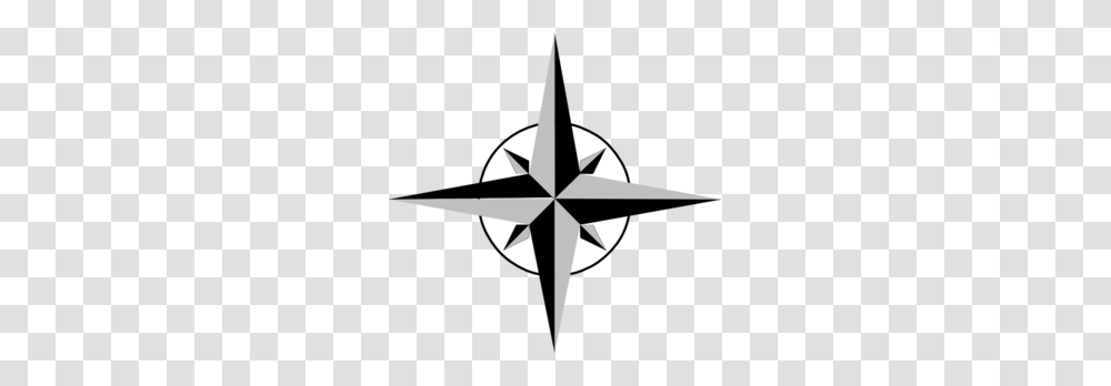 Compass Graypass Clip Art, Cross, Star Symbol Transparent Png