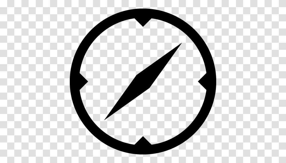 Compass Icon, Gray, World Of Warcraft Transparent Png