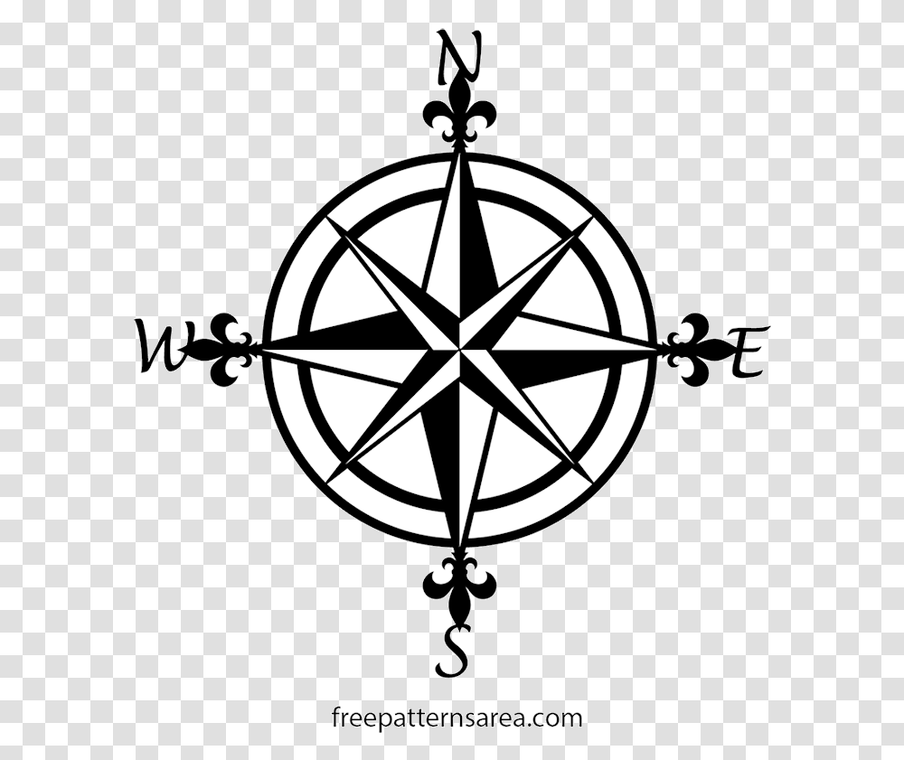 Compass Nautical Star Clipart Image Compass Rose, Chandelier, Lamp Transparent Png