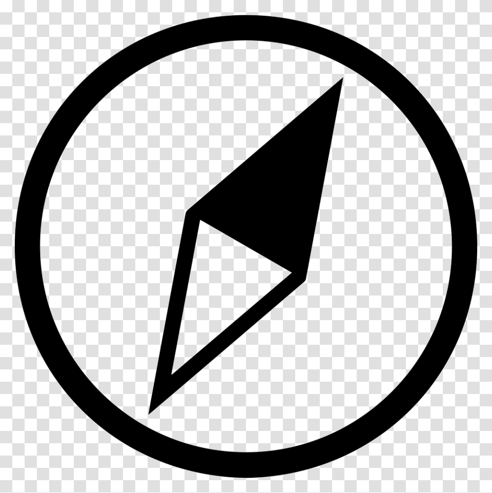 Compass North Orientation Symbol, Triangle, Star Symbol Transparent Png