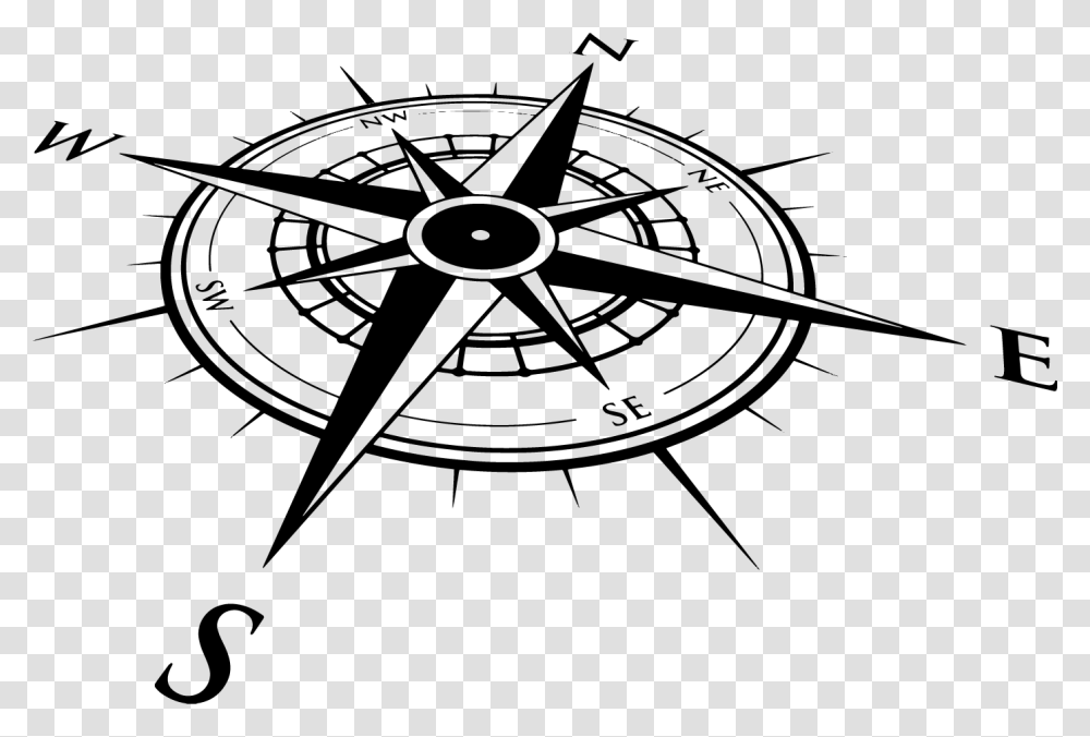 Compass Rose Clip Art Compass Rose Background, Gray, World Of Warcraft Transparent Png