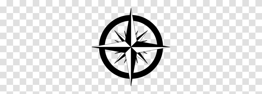Compass Rose Clip Art Free, Star Symbol, Compass Math Transparent Png