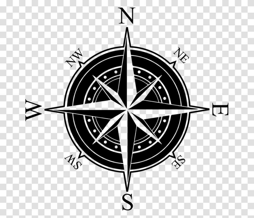 Compass Rose Hotel Wind Rose Compass Rose, Gray, World Of Warcraft Transparent Png