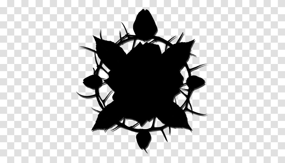 Compass Rose Image Clipart Rose With Thorns Design, Leaf, Plant, Star Symbol Transparent Png