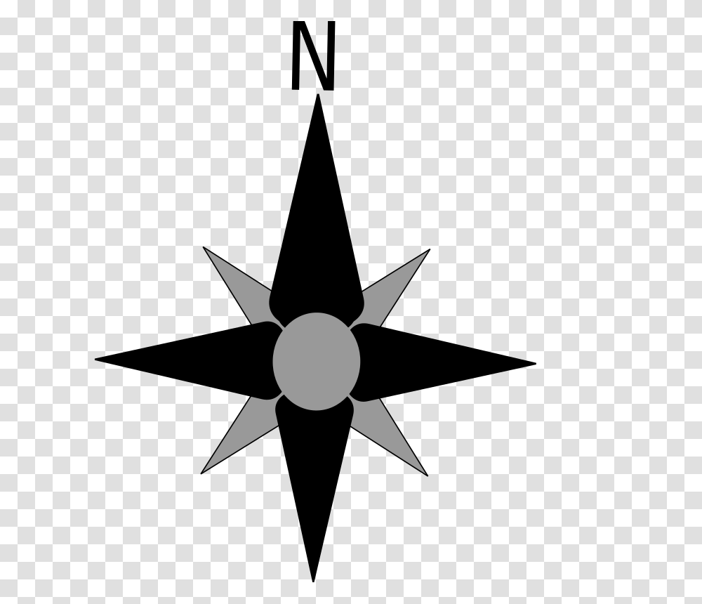 Compass Rose Pictures, Star Symbol, Cross, Airplane, Aircraft Transparent Png