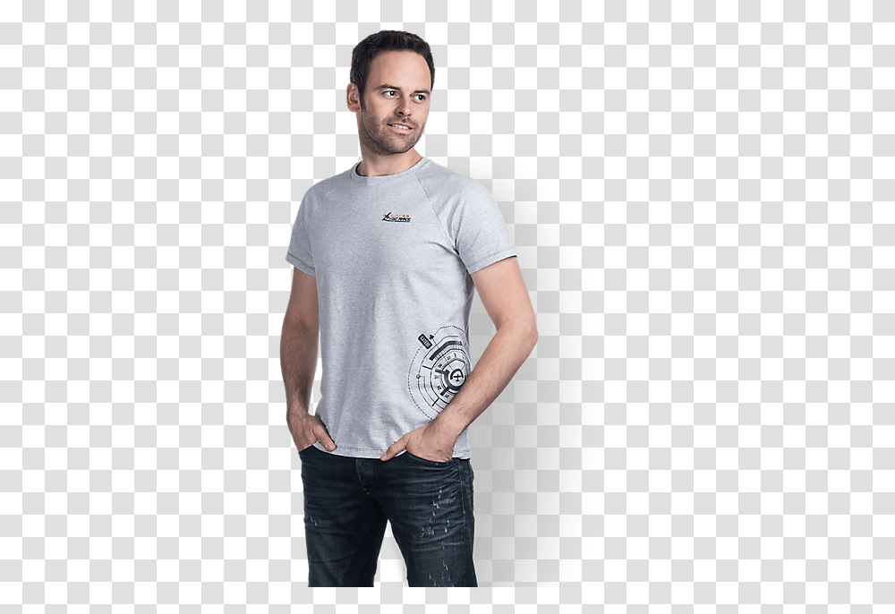 Compass T Shirt Man, Apparel, Person, Human Transparent Png