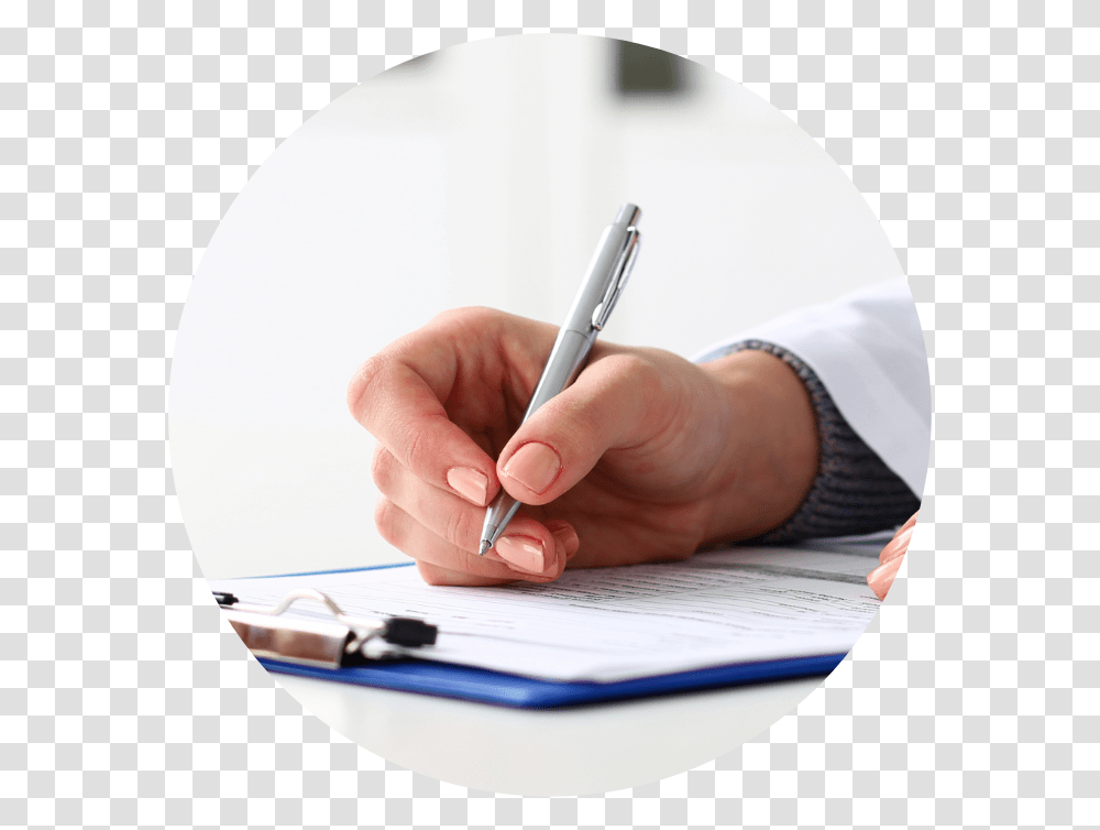 Compassionate Use Writing Physician, Person, Human, Hand Transparent Png