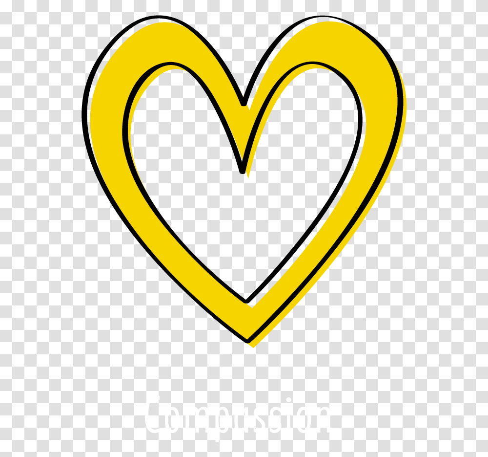 Compassoin Icon Heart, Banana, Fruit, Plant, Food Transparent Png