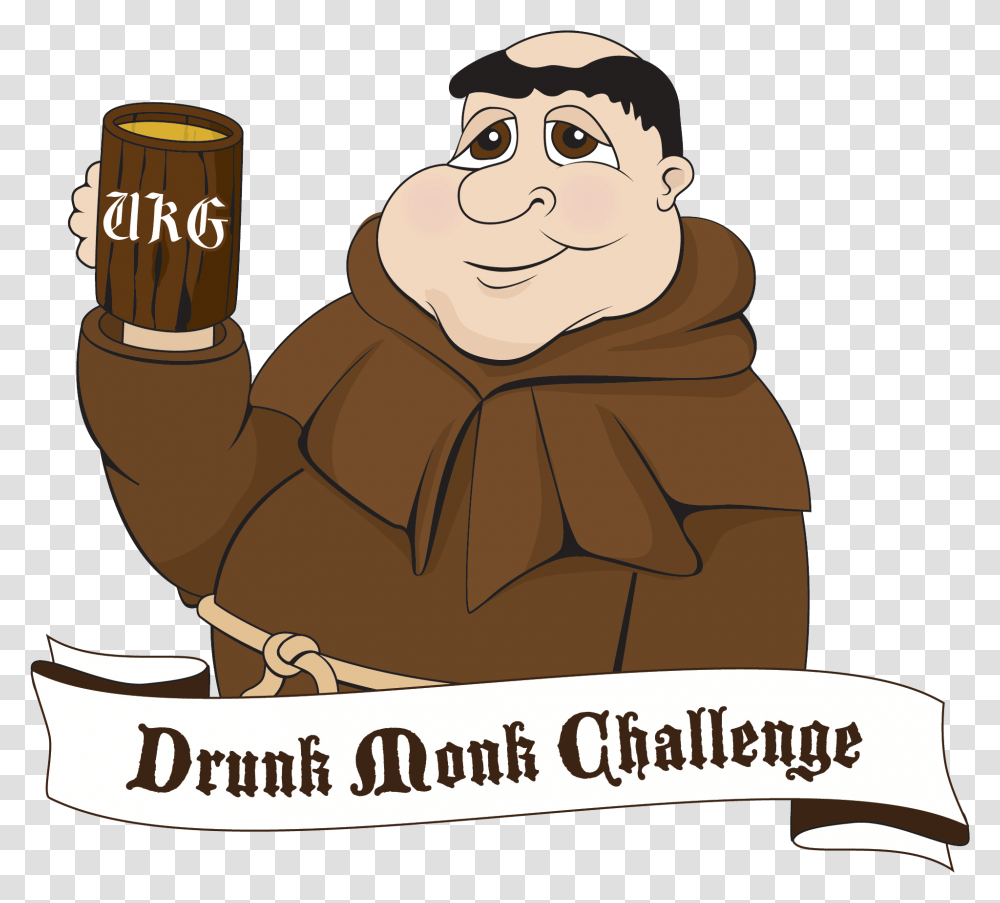Competition Logo Drunk Monk, Animal, Bird, Beverage Transparent Png