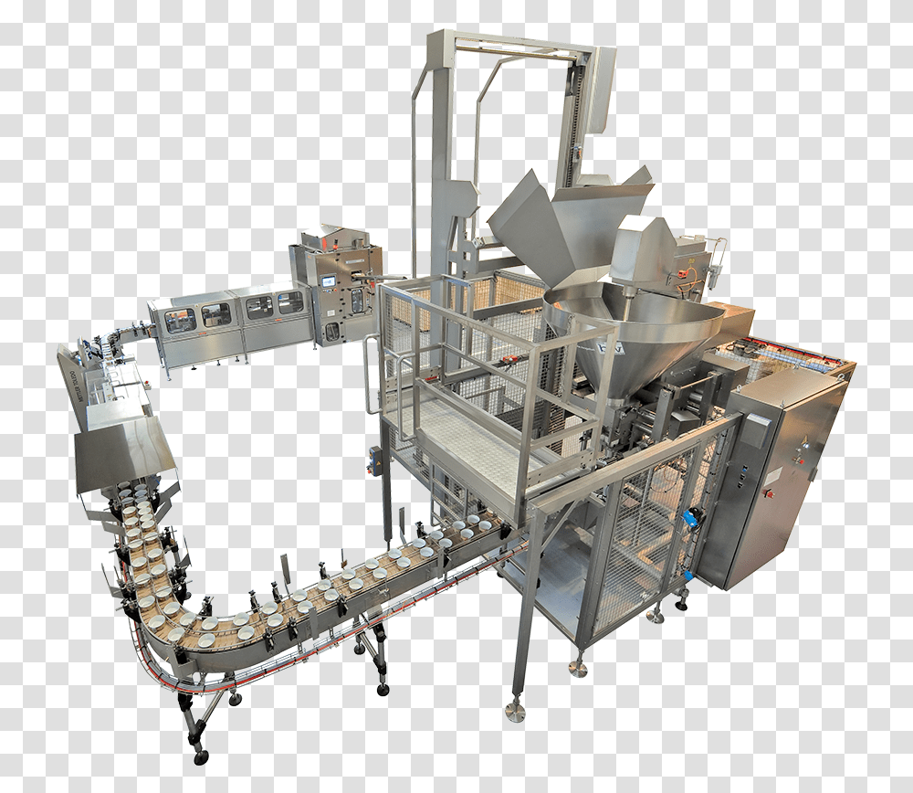 Complete Meat Can Lines, Machine, Construction Crane, Bulldozer, Tractor Transparent Png
