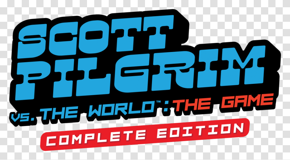 Complete Scott Pilgrim Vs The World The Game Complete Edition Logo, Text, Alphabet, Word, Number Transparent Png