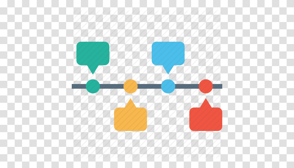 Completion Discussion Job Manage Period Task Timeline Icon, Word, Cushion Transparent Png