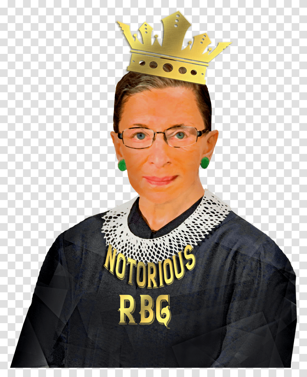 Complicating Ruth Bader Ginsburgs Tiara, Person, Human, Accessories, Accessory Transparent Png