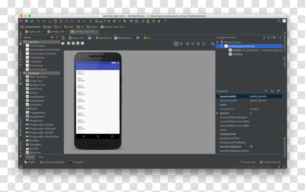 Component Tree Android Studio Menu Item Show Question, Mobile Phone, Electronics, Cell Phone Transparent Png