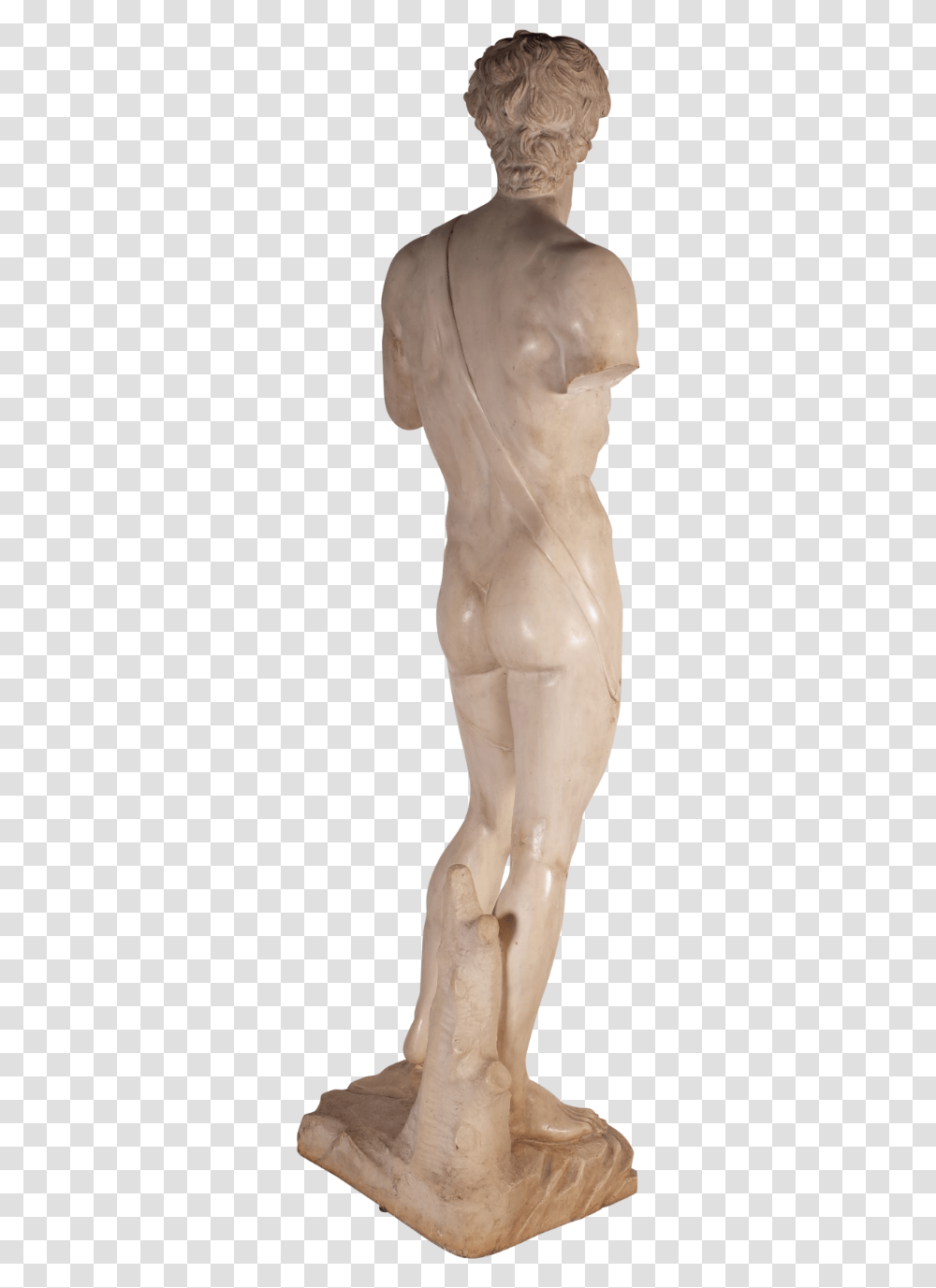 Composite Marble David Figurine, Head, Torso, Sculpture Transparent Png