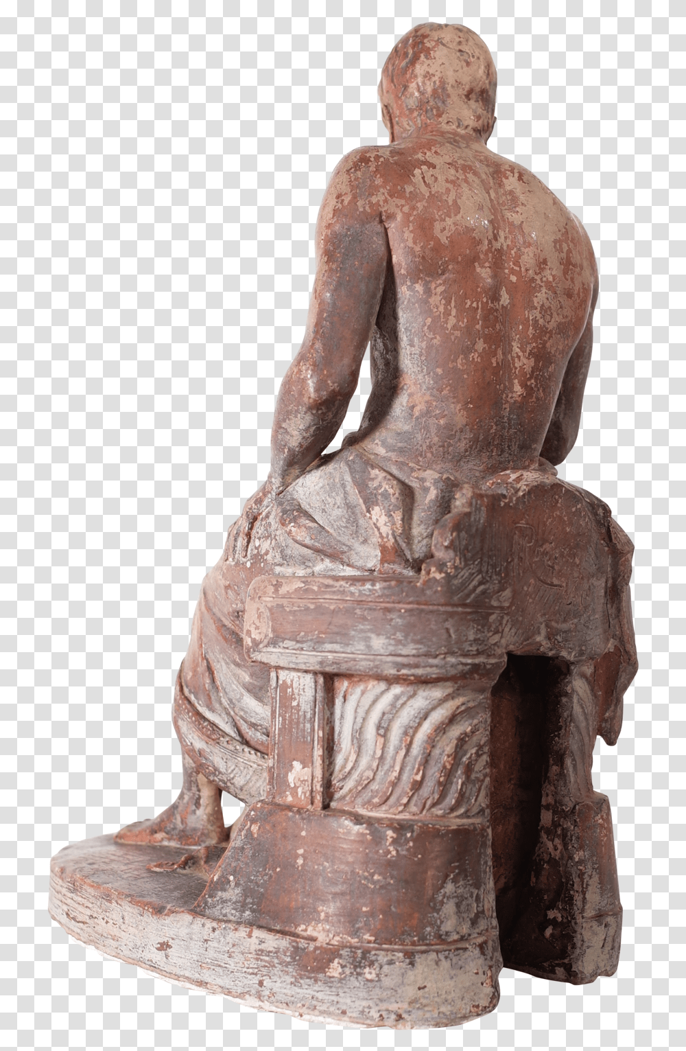 Composite Recast Figure Of Brutus Download Statue, Figurine, Archaeology, Sculpture Transparent Png