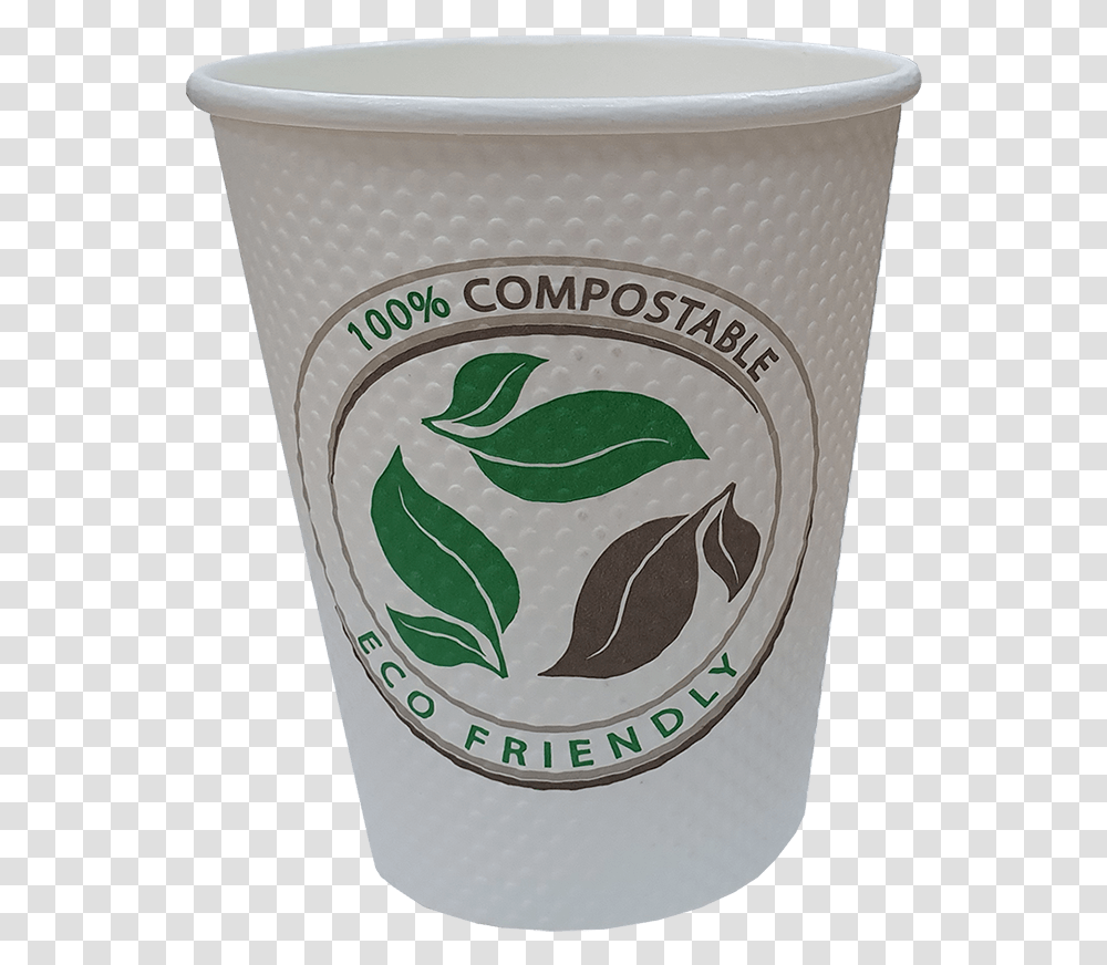 Compostable Triple Wall Paper Cups Cup, Logo, Symbol, Trademark, Coffee Cup Transparent Png