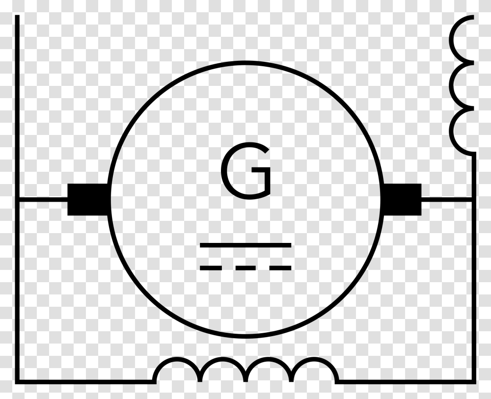 Compound Excited Dc Generator Clip Arts Symbol Of Dc Generator, Gray, World Of Warcraft Transparent Png