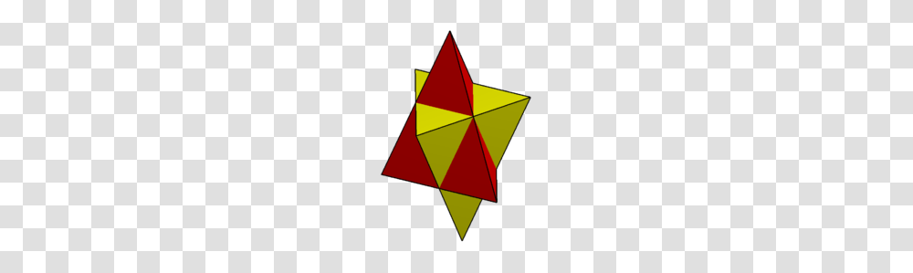Compound Of Two Triangular Pyramids, Toy, Kite, Triangle Transparent Png