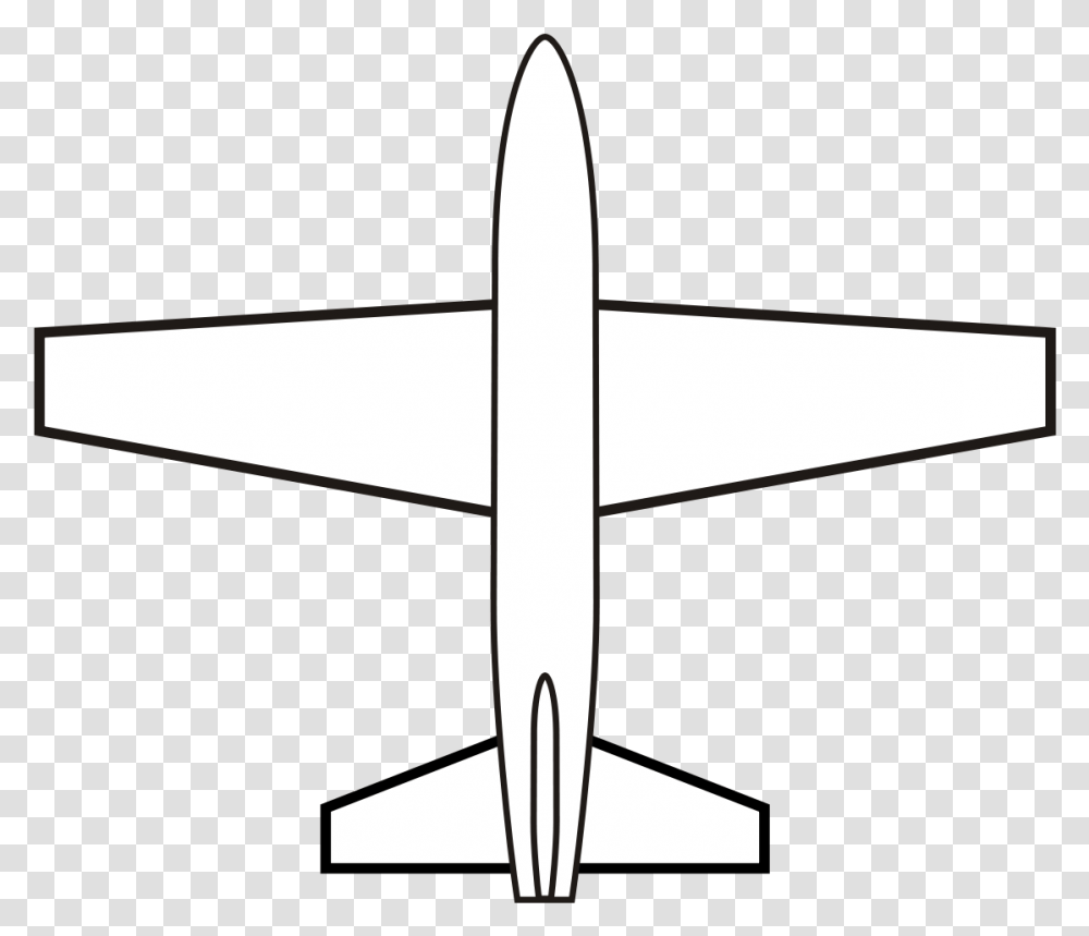 Compound Tapered Wing Aircraft, Vehicle, Transportation, Airplane, Glider Transparent Png