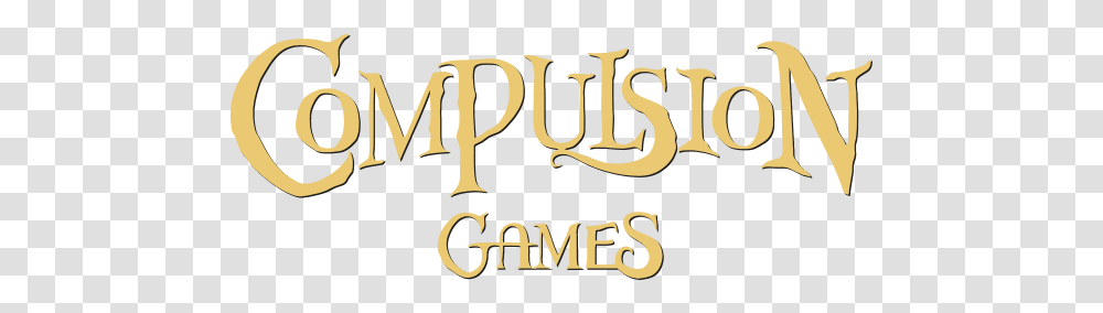 Compulsion Games Vertical, Text, Alphabet, Label, Calligraphy Transparent Png