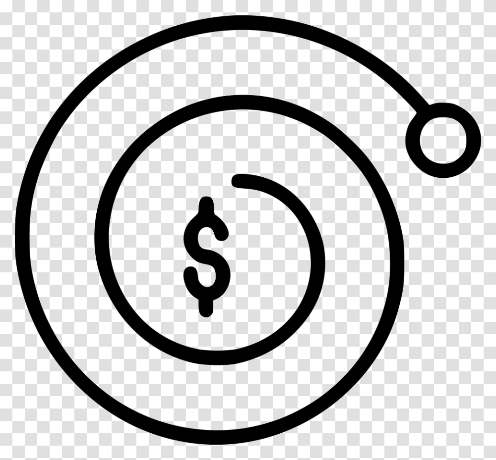 Compund Interest Complexity Growth Dollar Circle, Number, Logo Transparent Png