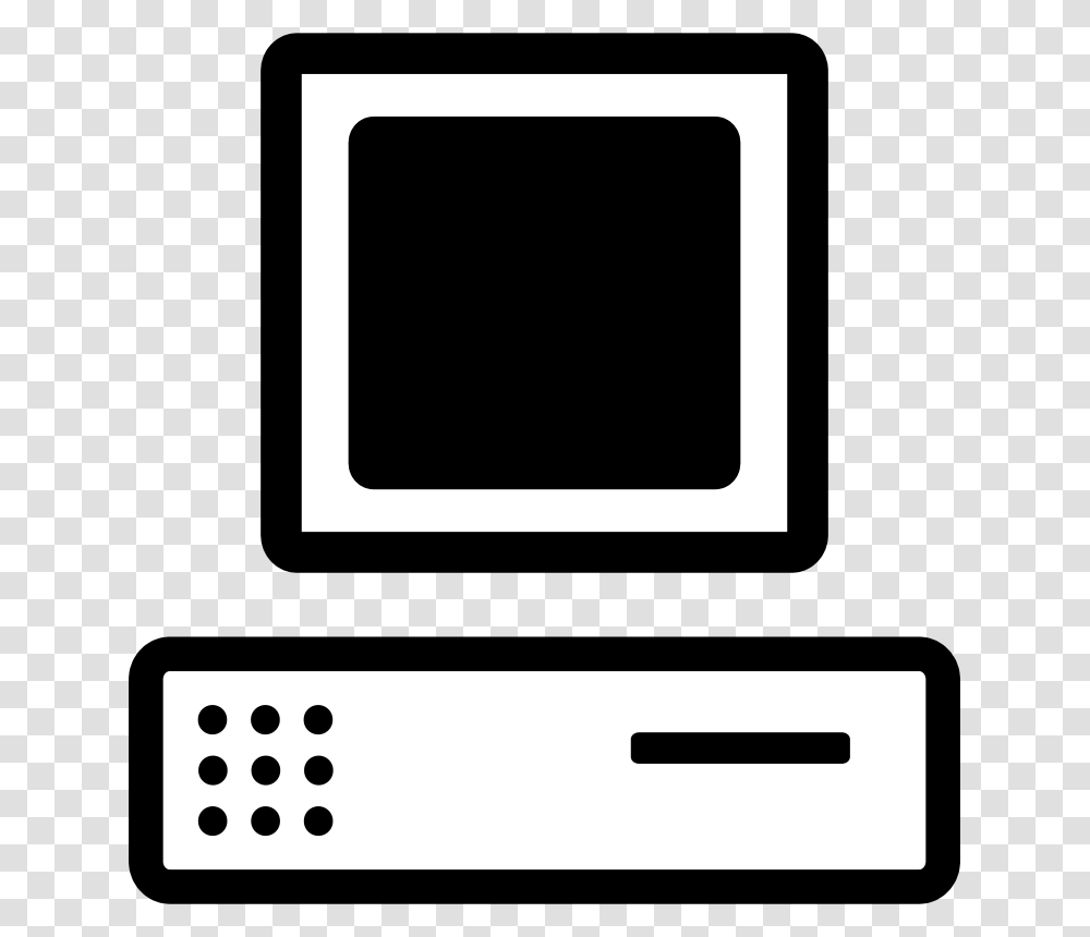 Computer Black And White Computer Clipart Black And White Free, Electronics, Monitor, Screen, Word Transparent Png