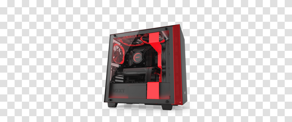 Computer Cases Gaming Computer Cases Nzxt, Electronics, Machine, Truck, Vehicle Transparent Png