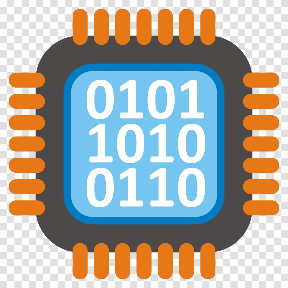 Computer Chip, Word, Label, Number Transparent Png