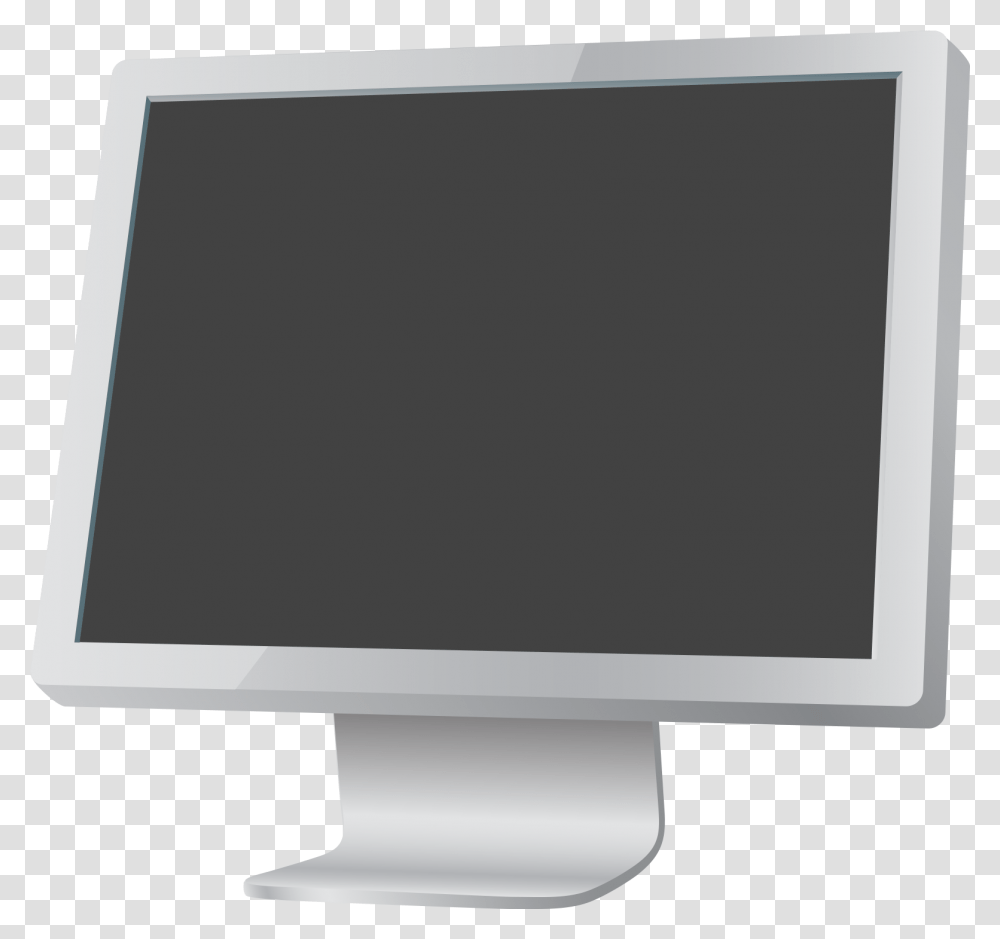 Computer Clip Art Led Backlit Lcd Display, Monitor, Screen, Electronics, LCD Screen Transparent Png