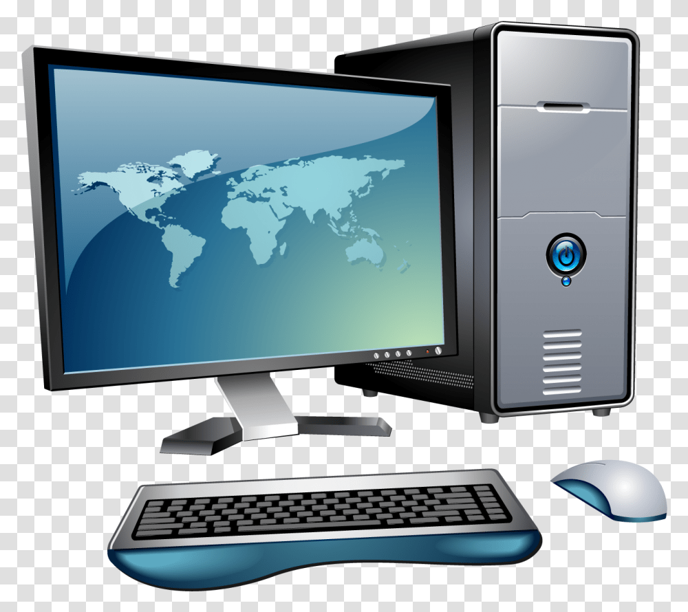 Computer Clipart Computer Hd Clipart, Monitor, Screen, Electronics, Display Transparent Png