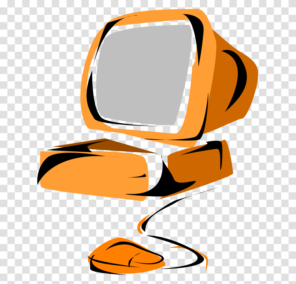 Computer Clipart Large, Monitor, Screen, Electronics, Cushion Transparent Png