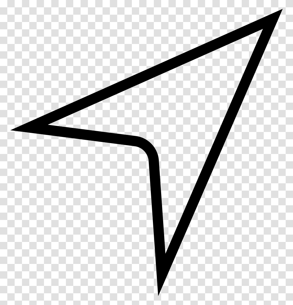 Computer Cursor Triangle, Bow Transparent Png
