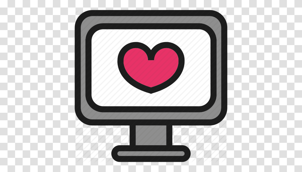 Computer Cute Desktop Heart Kawaii Icon, Pillow, Cushion, Pc, Electronics Transparent Png