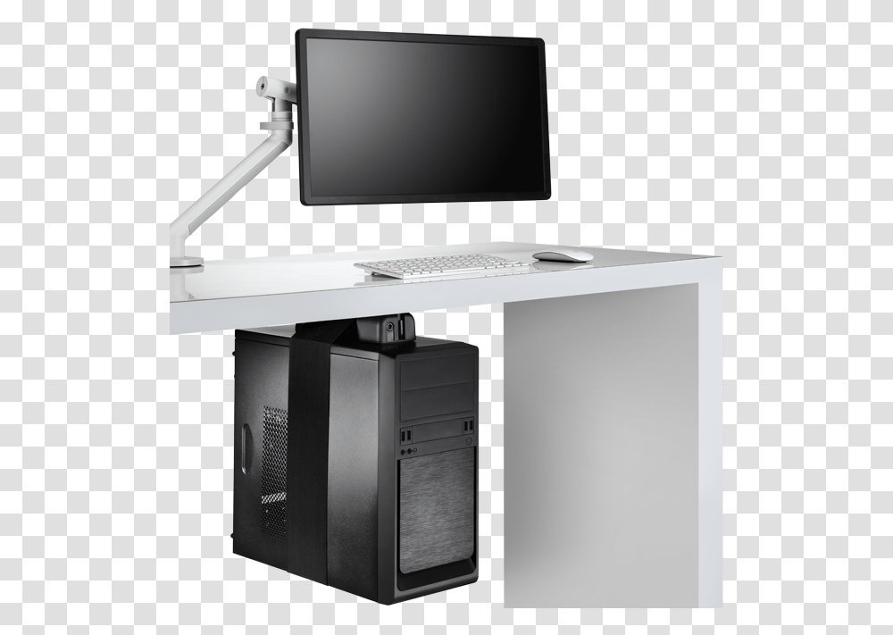 Computer Desk, Electronics, Monitor, Screen, Display Transparent Png