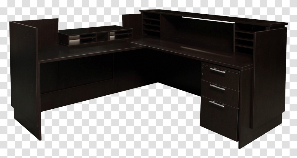 Computer Desk, Furniture, Table, Electronics, Reception Transparent Png