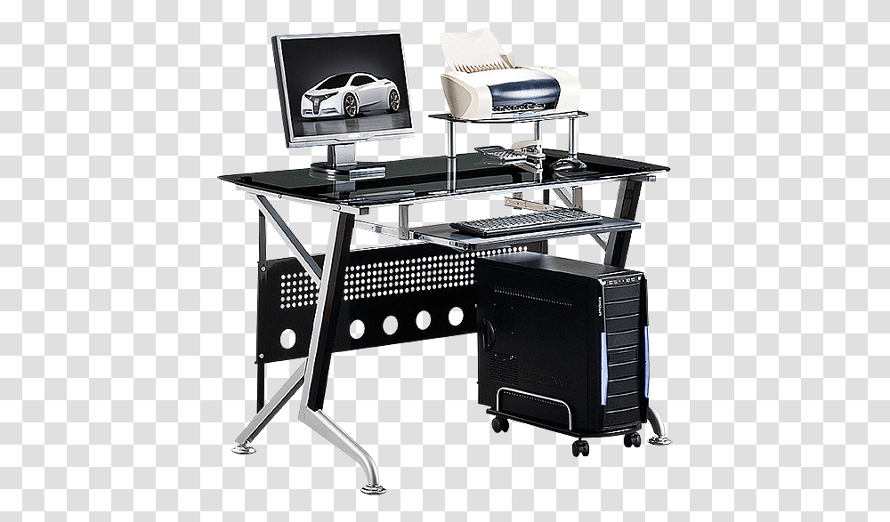 Computer Desk, Furniture, Table, Electronics, Tabletop Transparent Png