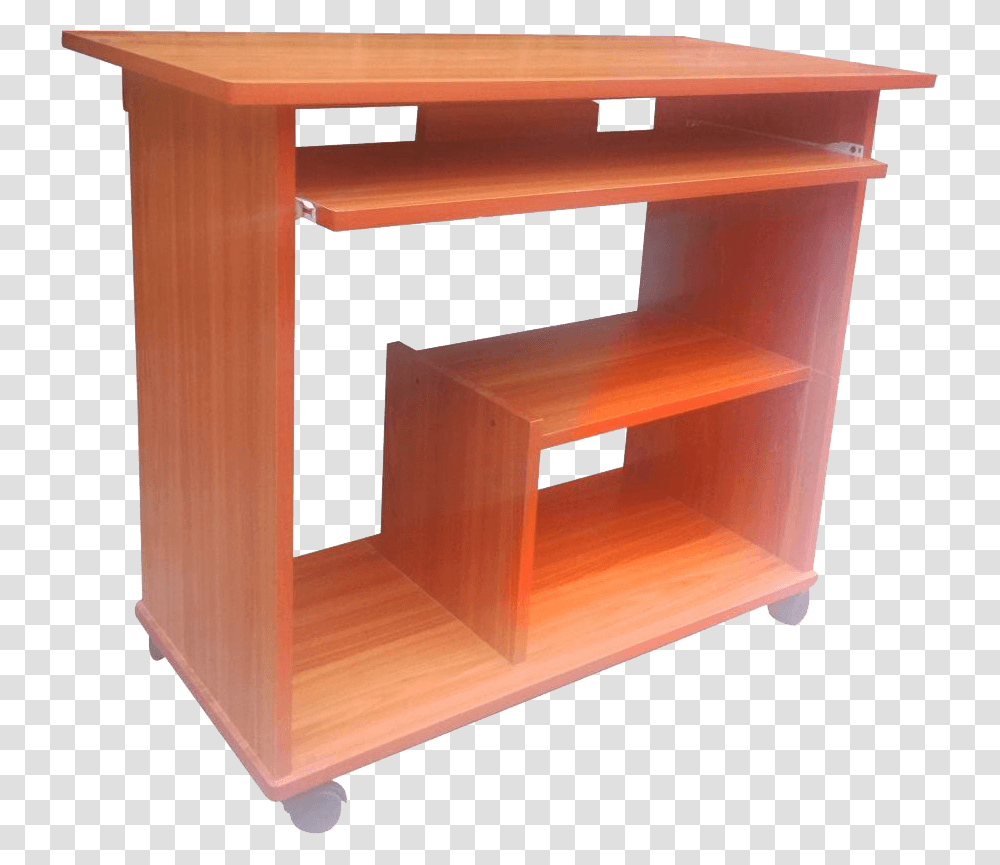 Computer Desk Hd Photo 3 X 1.5 Computer Table, Furniture, Wood, Plywood, Shelf Transparent Png