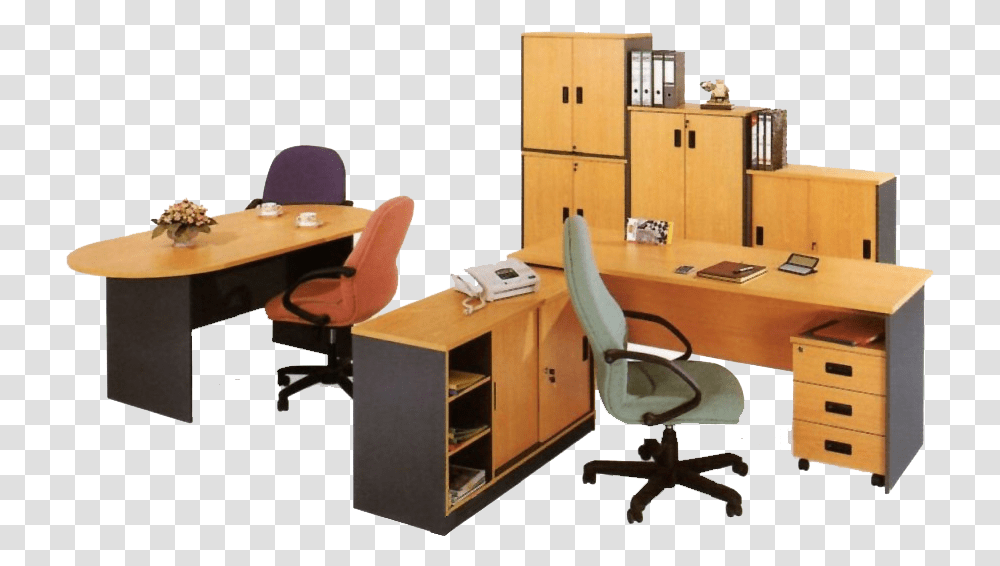 Computer Desk Office Furniture Images, Table, Chair, Indoors, Electronics Transparent Png