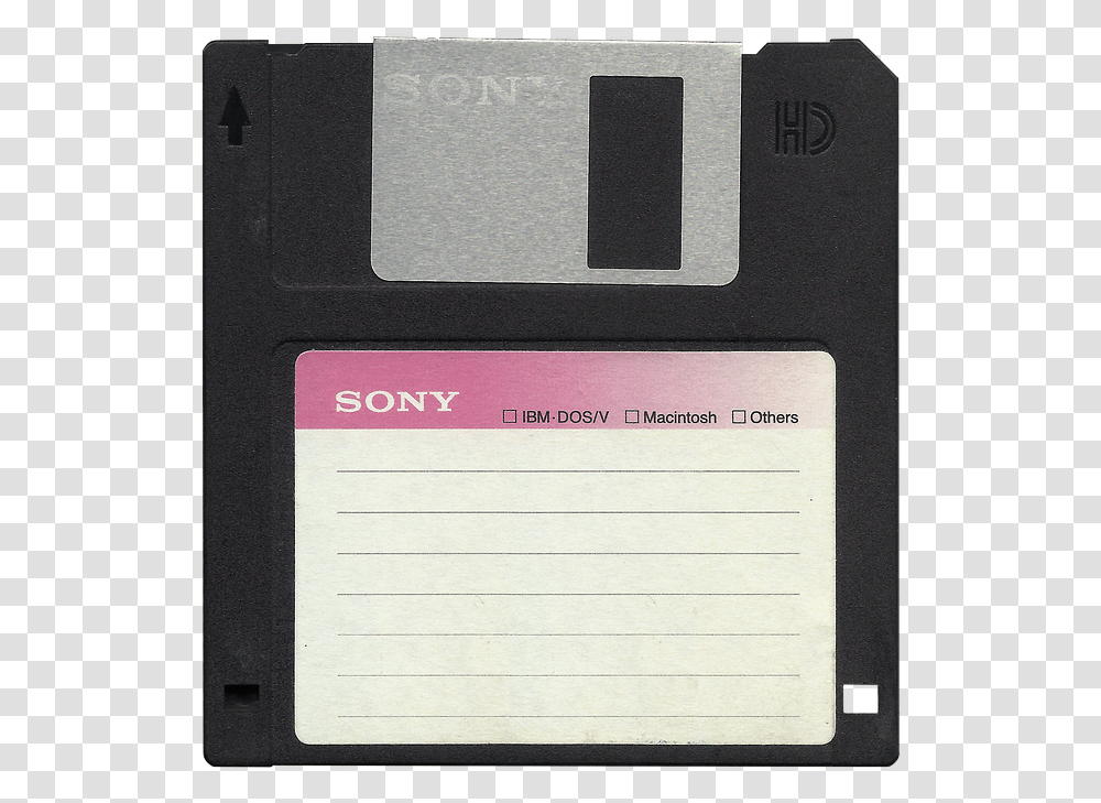 Computer Disk Storage Digital Memory Floppy Disk Sony Corporation, Word, Electronics, Electronic Chip Transparent Png