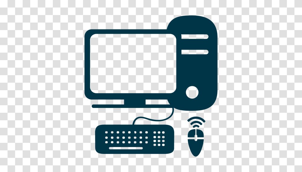 Computer Flat Icon, Electronics, Monitor, Screen, Security Transparent Png