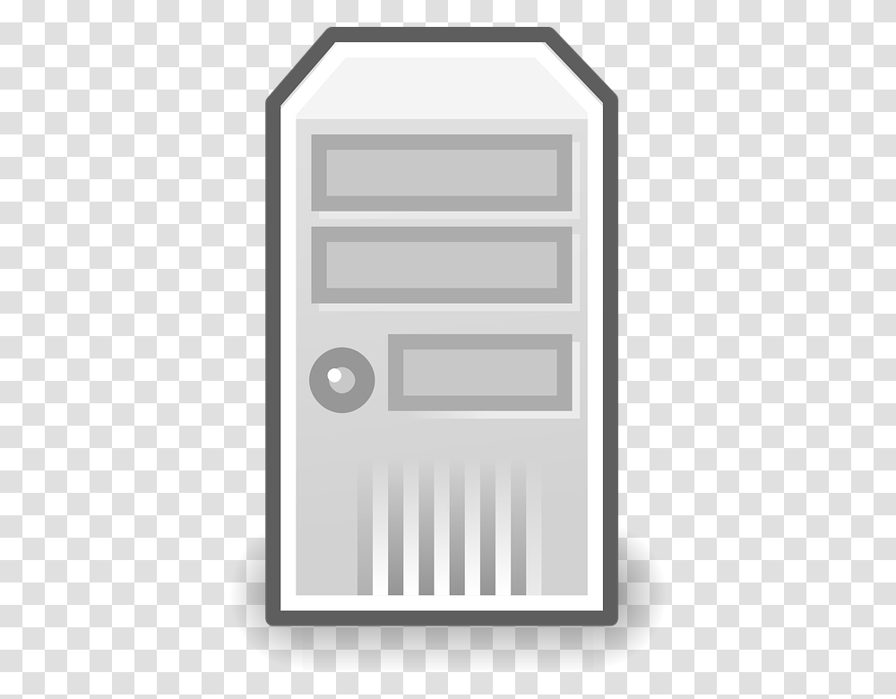 Computer Gray Server Case Pc Electronics Server Clipart, Mailbox, Letterbox, Hardware, Computer Hardware Transparent Png