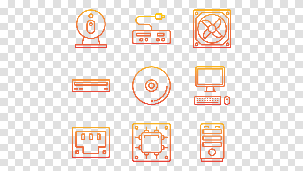 Computer Hardware Circle, Alphabet, Pac Man, Arcade Game Machine Transparent Png
