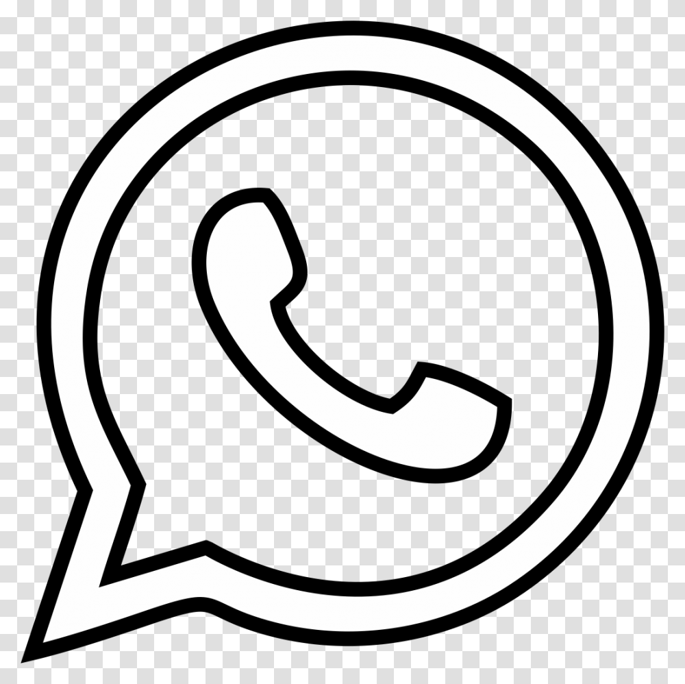 Computer Icon Telephone Call Icons Logos A Logo Whatsapp Logo Black And White, Alphabet, Stencil Transparent Png