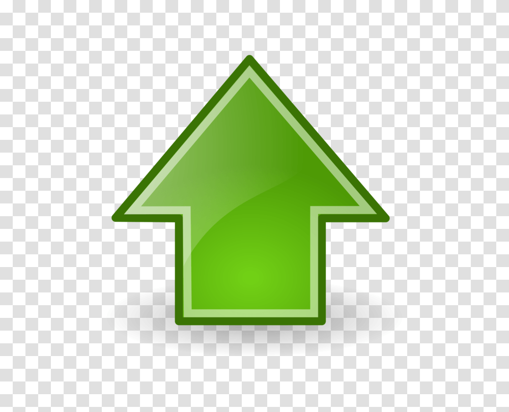 Computer Icons Arrow Tango Desktop Project Download Symbol Free, Triangle, Green, Mailbox, Letterbox Transparent Png