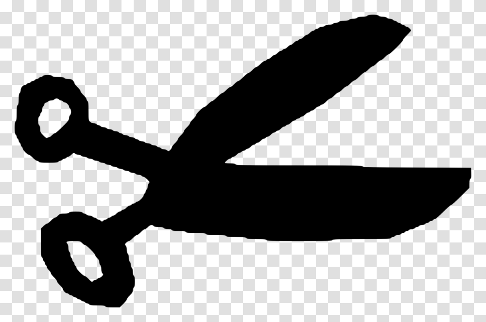 Computer Icons Avatar Silhouette Black And White Scissors Free, Gray, World Of Warcraft Transparent Png
