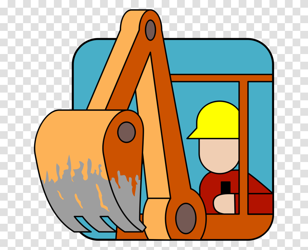 Computer Icons Backhoe Heavy Machinery, Hardhat, Helmet, Apparel Transparent Png